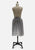 Flecked Tweed Grey 1980s A-Line Skirt 'VIP'