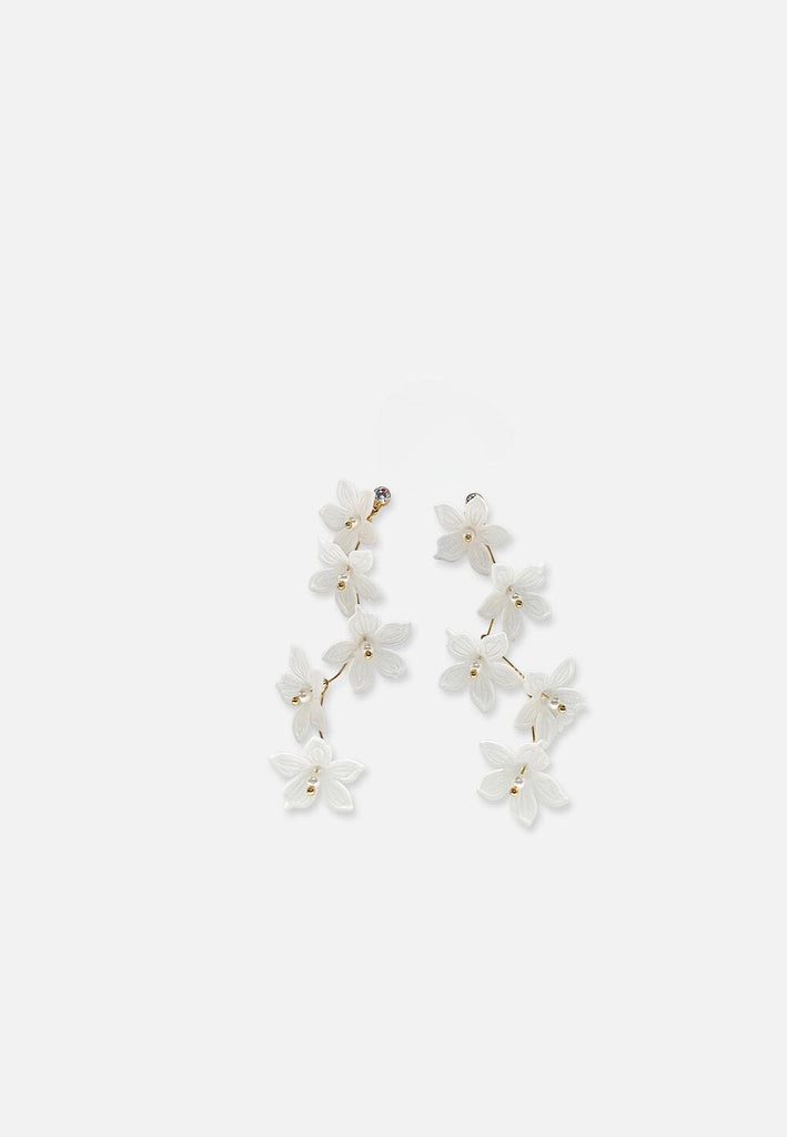 Delicate Flower Drop Earrings 'VIP'