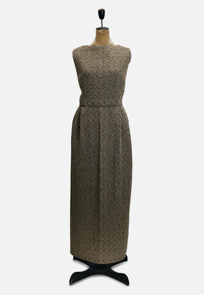 Vintage Clothing - Golden Gal Dress 'VIP' - Painted Bird Vintage Boutique & The Aviary - Dresses