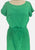 Emerald Diamante Column Dress 'VIP'