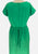 Emerald Diamante Column Dress 'VIP'