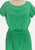 Emerald Diamante Column Dress 'VIP'