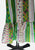 Green Festival Stripe Maxi Dress 1970s 'VIP'