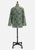 Le Canari Sage Green Chinoiserie Frog Closure Jacket ' VIP'