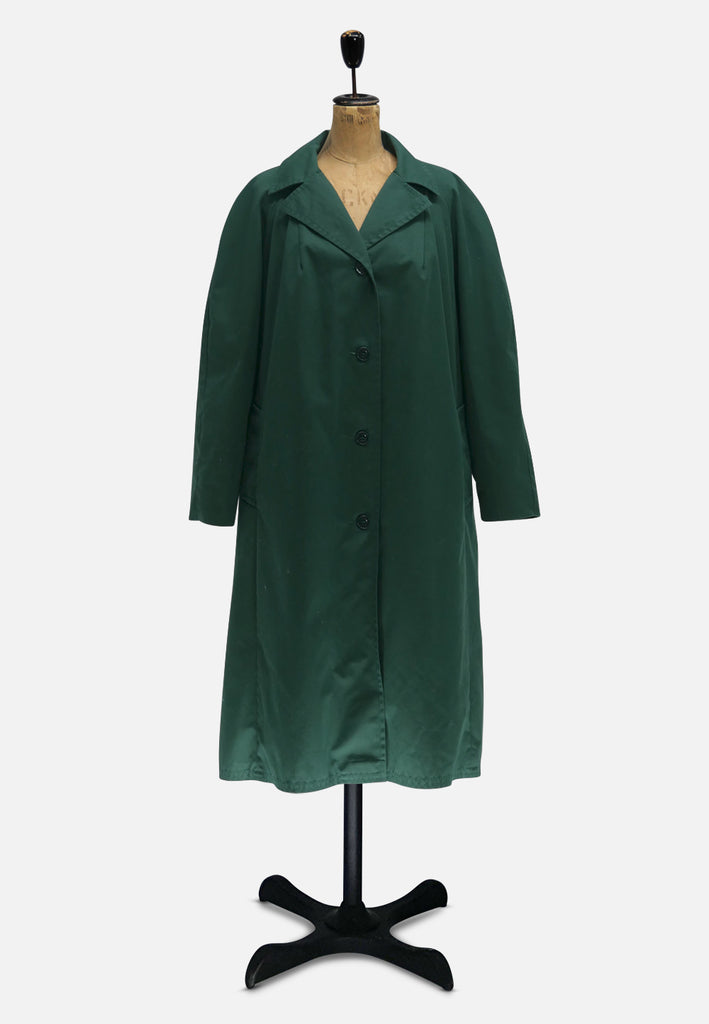 Forest Green Minimalist Raglan Mac 'VIP'