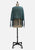 Per Una Teal Open Weave Fringe Cape 'VIP'
