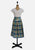 Pitlochry Scotland Pure New Wool Tartan Pleated Midi Skirt 'VIP'