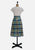 Pitlochry Scotland Pure New Wool Tartan Pleated Midi Skirt 'VIP'