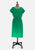 Emerald Diamante Column Dress 'VIP'