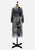 Pine Original Fashion 1970s Finnish Lavender Floral Midi Dress