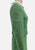Green and Ivory Colourblock 1960s Wool Dress and Jacket Set