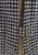 Navy Check Wool 1970s Buckle-Side Tunic Top