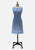 Vintage Clothing - Blue Simplicity Dress 'VIP' ND - Painted Bird Vintage Boutique & The Aviary - Dresses