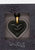 Lalique Amoureuse Beaucoup Grey Glass Heart Pendant 'VIP'