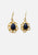 Vintage Clothing - Lapis Tear Earrings 'VIP' - Painted Bird Vintage Boutique & The Aviary - Earrings