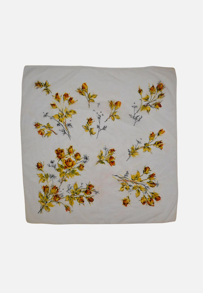 Vintage Clothing - Pretty Spring Scarf 'VIP' - Painted Bird Vintage Boutique & The Aviary - Scarf