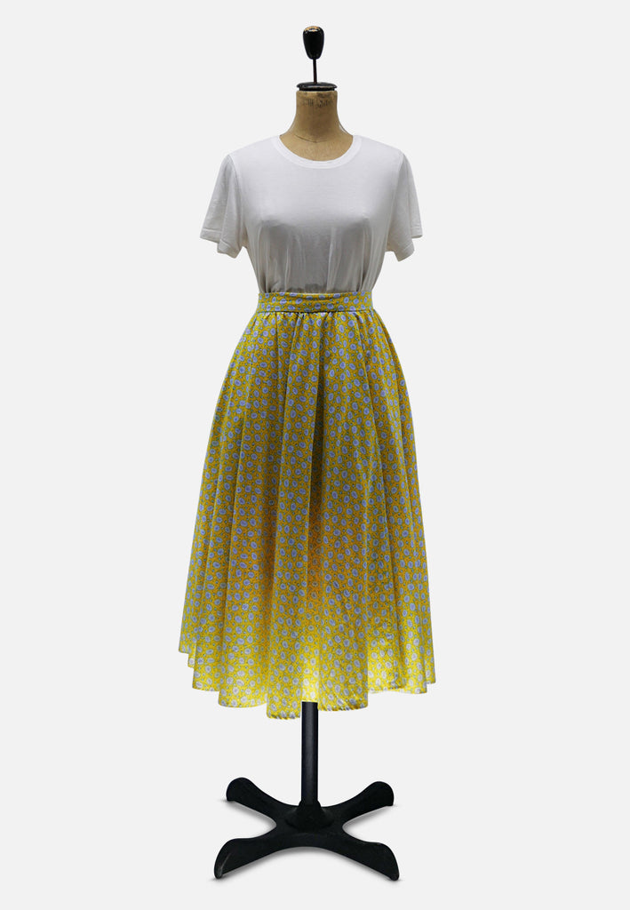 Vintage Clothing - Daisy Flare Skirt 'VIP' - Painted Bird Vintage Boutique & The Aviary - Skirt