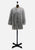Otex Dove Grey Coat Faux Fur Coat
