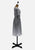Mr K 1970s Grey Jersey Cowl Neck Dress 'VIP'