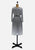 Mr K 1970s Grey Jersey Cowl Neck Dress 'VIP'