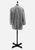 Otex Dove Grey Coat Faux Fur Coat