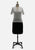 Silver 1970s Lurex Pointelle Knit Top