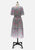 Young Sophisticates Watercolour Rose Cape Sleeve Dress