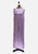 Lavender Lurex Column Gown with Asymmetric Drape Detail 'VIP'