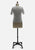 Silver 1970s Lurex Pointelle Knit Top