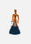 Vintage Clothing - Teal Lurex Kisslock Handbag 'VIP' - Painted Bird Vintage Boutique & The Aviary - Dresses