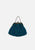 Vintage Clothing - Teal Lurex Kisslock Handbag 'VIP' - Painted Bird Vintage Boutique & The Aviary - Dresses