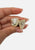 Vintage Mother of Pearl Screwback Earrings with Faux Pearl 'VIP'