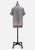 Vintage Clothing - Delta Signature Series 1980s Tulip Pinstripe Service Blouse - Painted Bird Vintage Boutique & The Aviary - Shirts & Tops