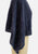 1970s Navy Mohair-Look Open Knit Cape 'VIP'