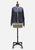 Vintage Clothing - Pierre Cardin Navy and White Pinstripe Bomber Jacket with Zip Front - Painted Bird Vintage Boutique & The Aviary - Coats & Jackets
