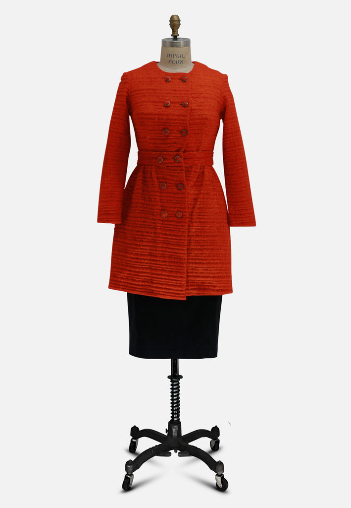 Aperol Wool Coat Dress 'VIP'