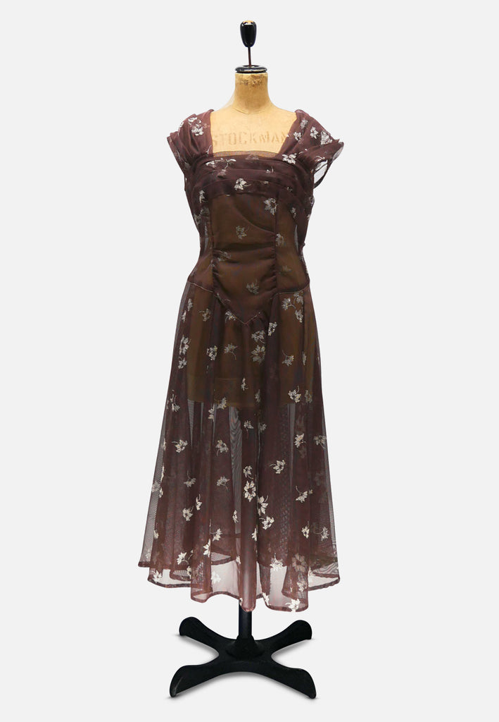 Chocolate Gilt Dress 'VIP'