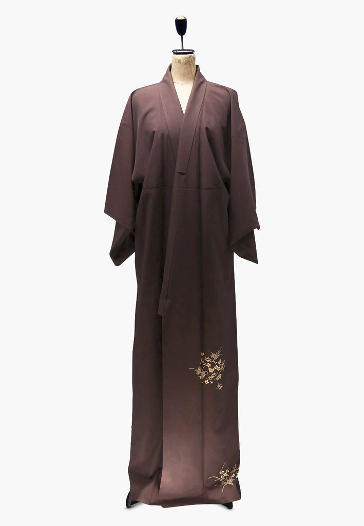 Dark Choc Long Kimono