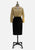 Vintage Clothing - Custard Cream Blouse 'VIP' - Painted Bird Vintage Boutique & The Aviary - Shirt