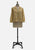 Vintage Clothing - Custard Cream Blouse 'VIP' - Painted Bird Vintage Boutique & The Aviary - Shirt
