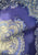 Blue Medallion Paisley Silk Square Scarf 'VIP'