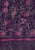 Batik Floral Silk Fringed Rectangle Scarf 'VIP'