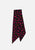 Holy Beets Beetroot Print Rectangle Scarf 'VIP'