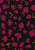 Holy Beets Beetroot Print Rectangle Scarf 'VIP'