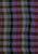 Cotton Lurex Blend Check 1970s Fringed Scarf 'VIP'