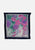 Botanical Garden Print Silk Square Scarf 'VIP'