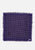 Purple Grid Check Fringed Square Scarf 'VIP'