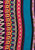 1980s Ikat Style Stripe Rectangle Scarf 'VIP'