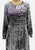 Pine Original Fashion 1970s Finnish Lavender Floral Midi Dress