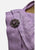 Lavender Lurex Column Gown with Asymmetric Drape Detail 'VIP'